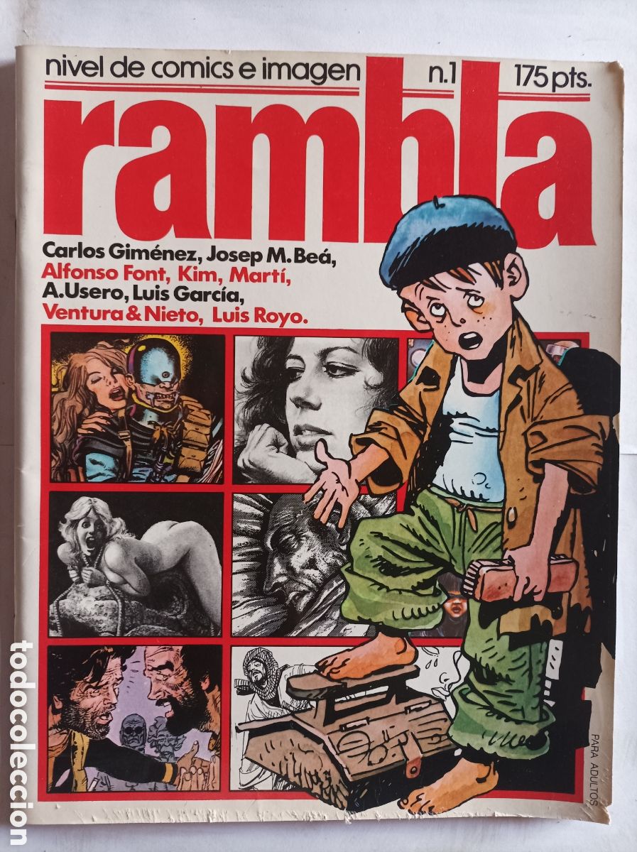 C&oacute;mics: RAMBLA. 17 PRIMEROS N&Uacute;MEROS + EXTRA. - Foto 2