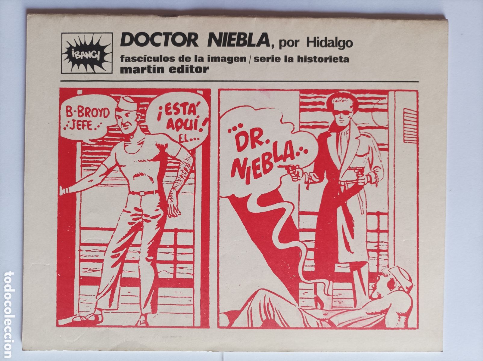 C&oacute;mics: DOCTOR NIEBLA N&ordm; 1. HIDALGO. MARTIN EDITOR. 1973. - Foto 1