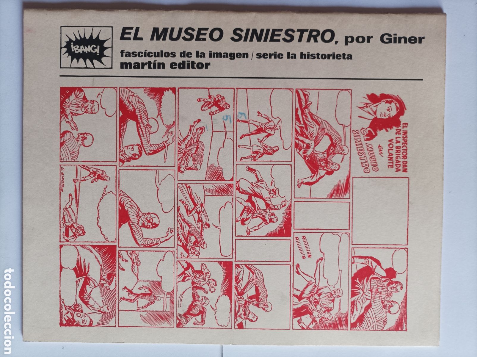 C&oacute;mics: EL MUSEO SINIESTRO. GINER. MARTIN EDITOR. 1973. - Foto 1