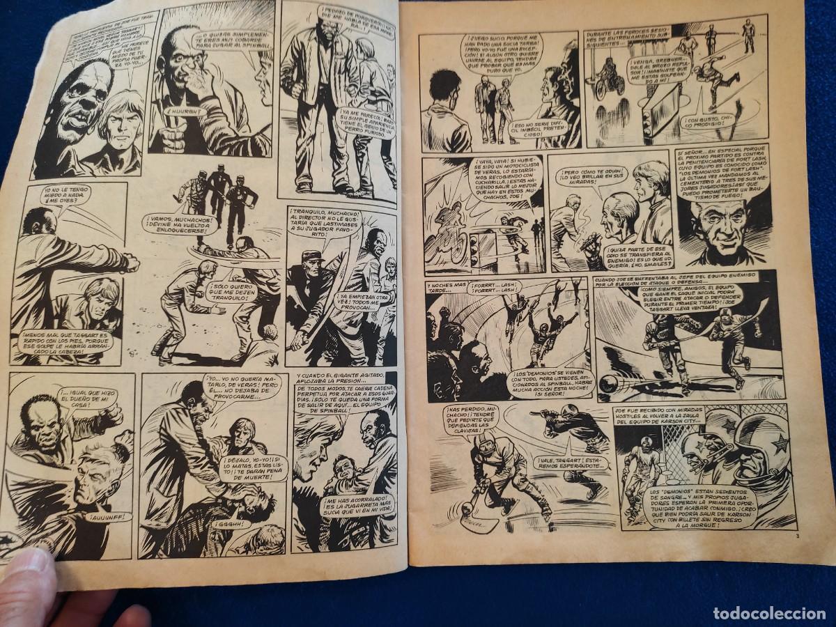 C&oacute;mics: JACK BLACK N&ordm; 2 Spinball &rdquo; El Primer Partido &rdquo; Ediciones Amaika 1980 - Foto 5