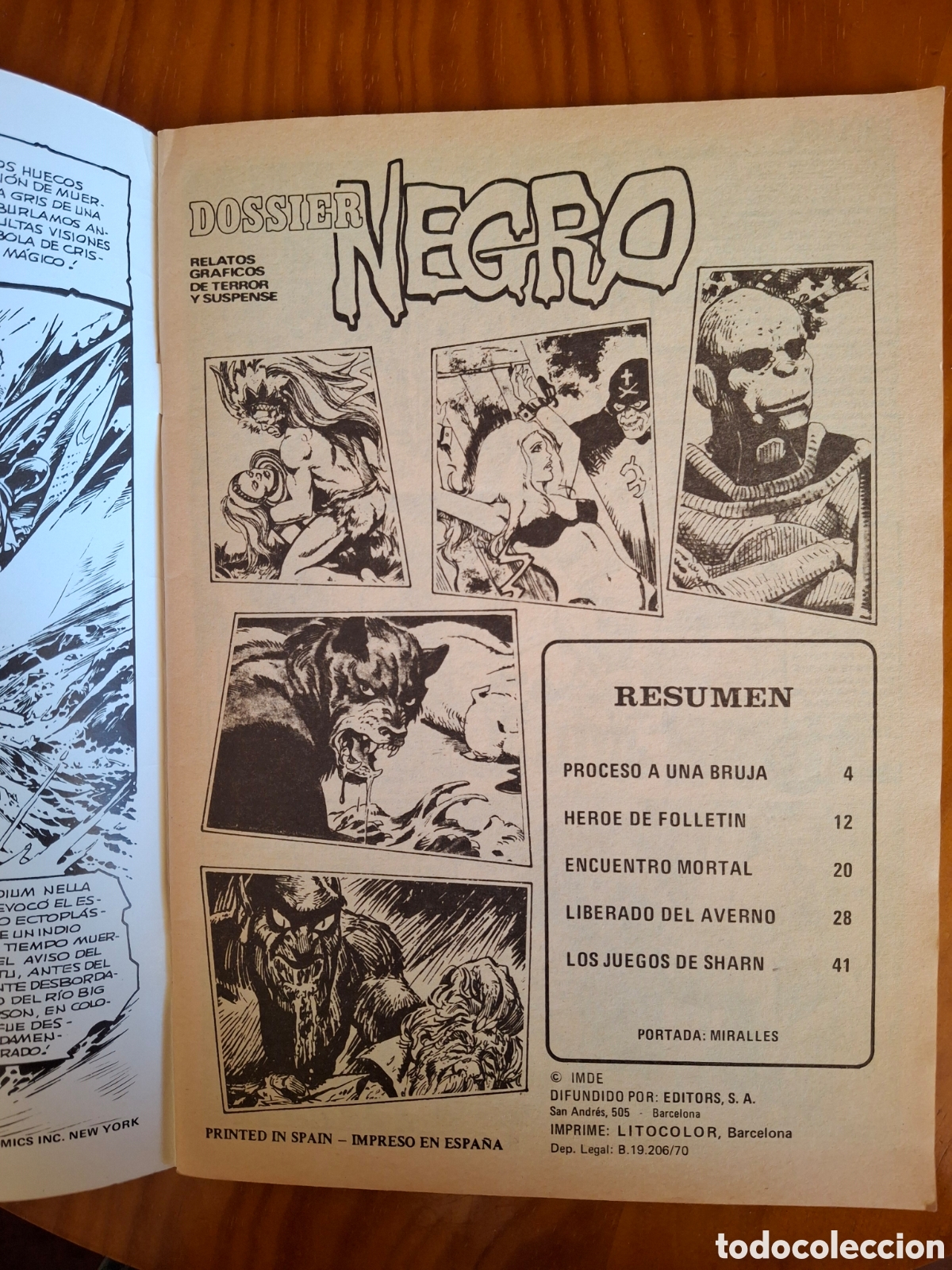 C&oacute;mics: Dossier negro ......... - Foto 2