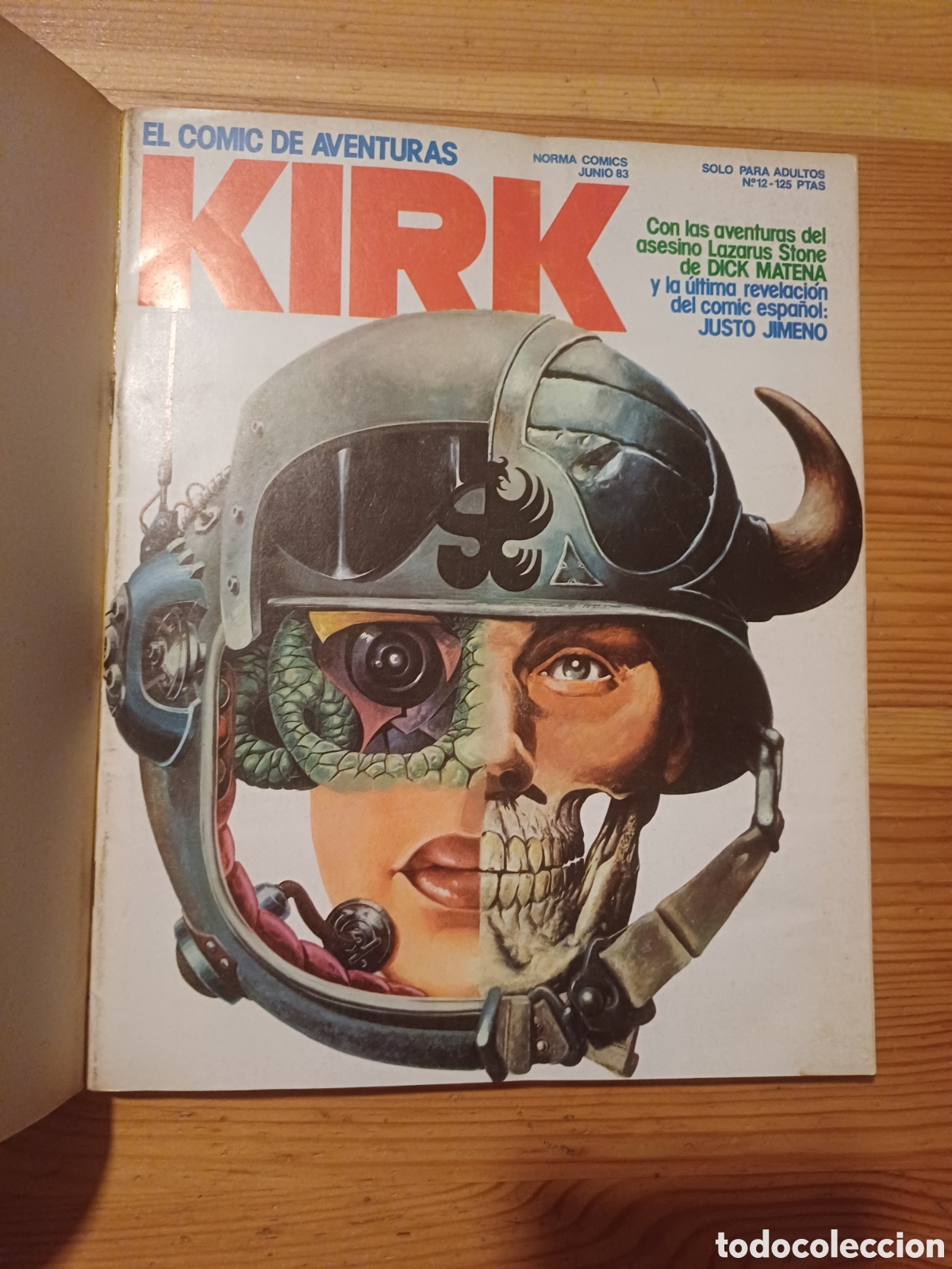 C&oacute;mics: Kirk El comic de las aventuras - Dick Matena Justo Jimeno Norma Comics - Foto 2