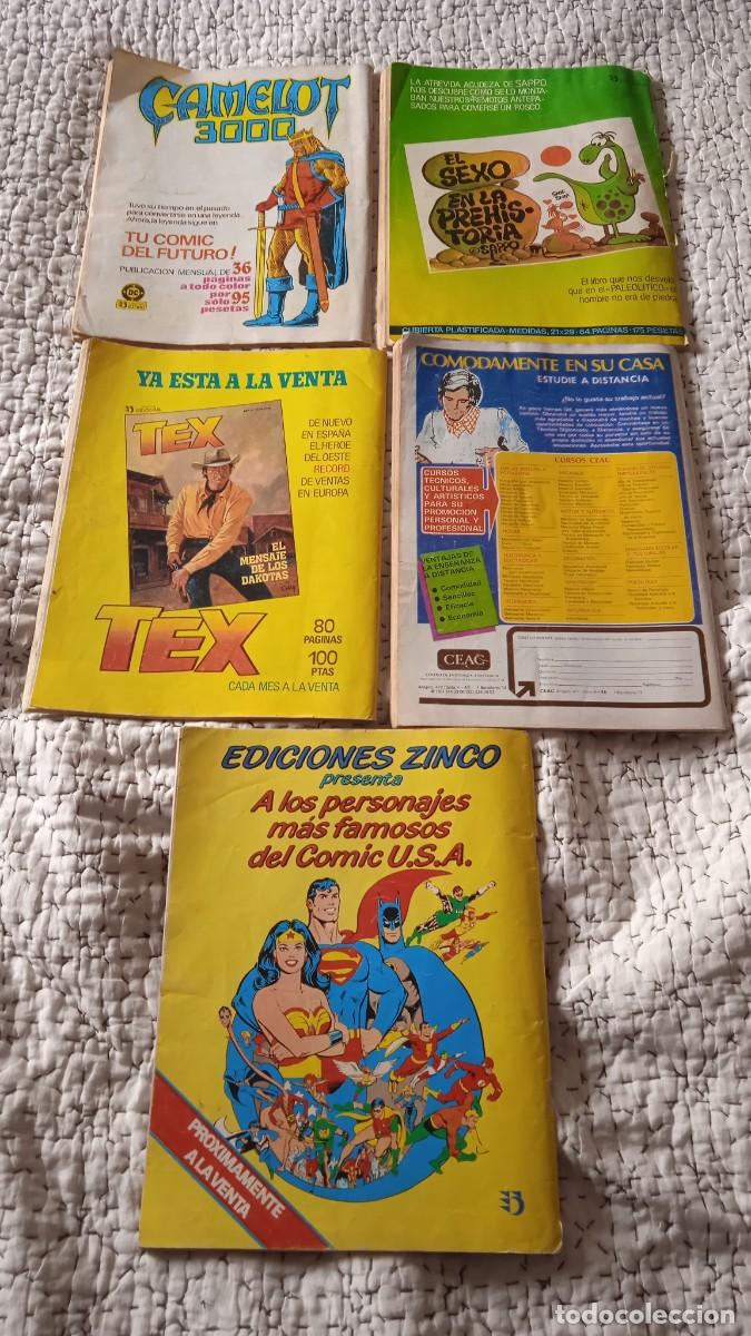 C&oacute;mics: Lote de 5 comic Dossier Negro. - Foto 2