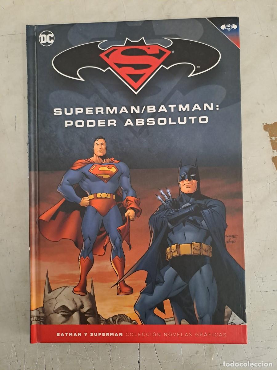 C&oacute;mics: Batman y Superman colecci&oacute;n novelas graficas 21, Superman/Batman: poder, ECC en perfecto estado - Foto 1
