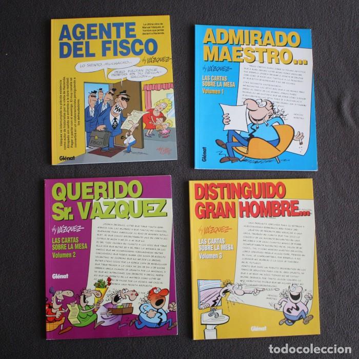 C&oacute;mics: LOTE 4 COMICS GENIOS DEL HUMOR, GLENAT BY VAZQUEZ MANUEL 2 3 4 5