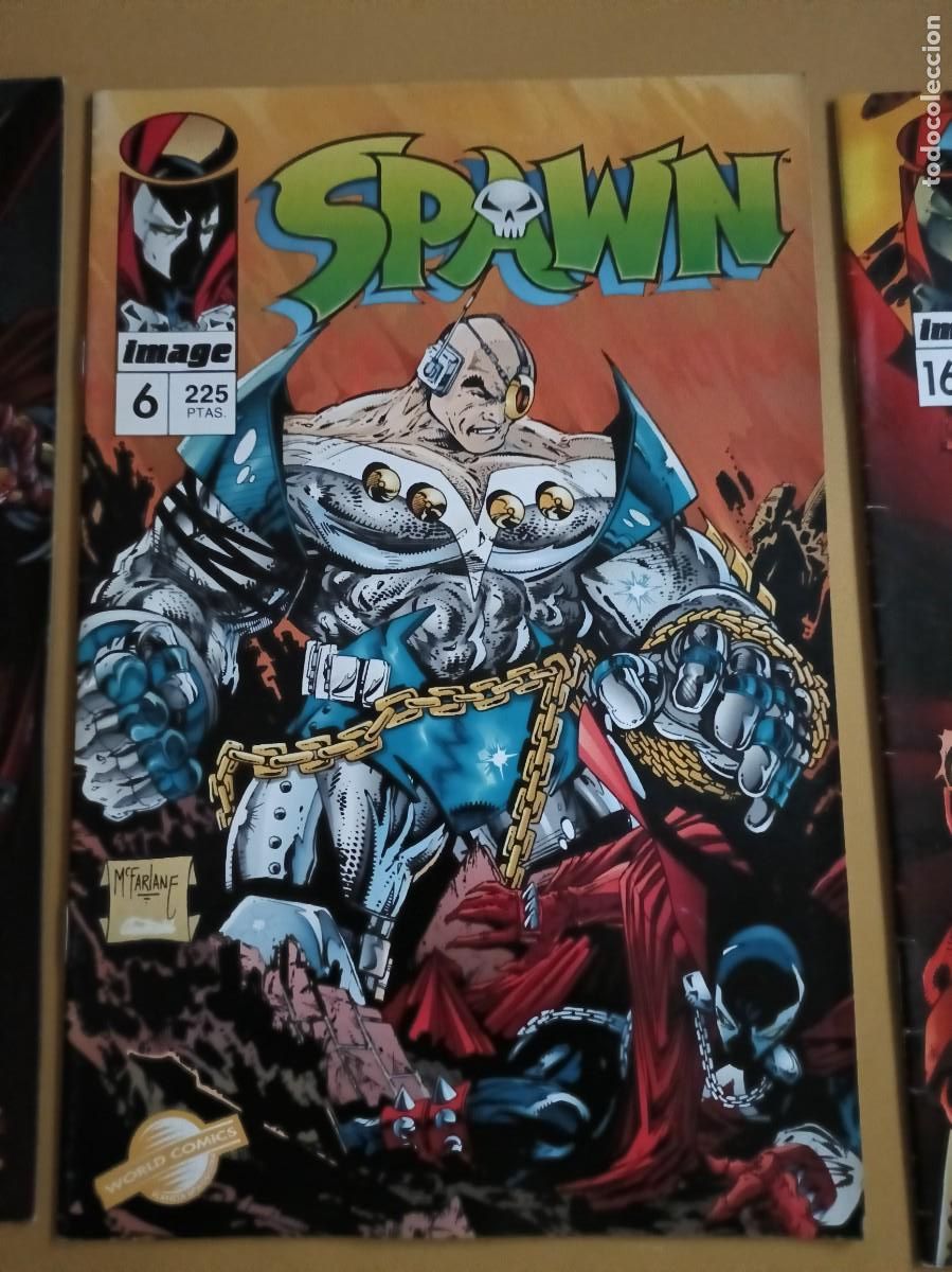 C&oacute;mics: SPAWN, N&ordm; 6, IMAGE WORLD COMICS - Foto 1