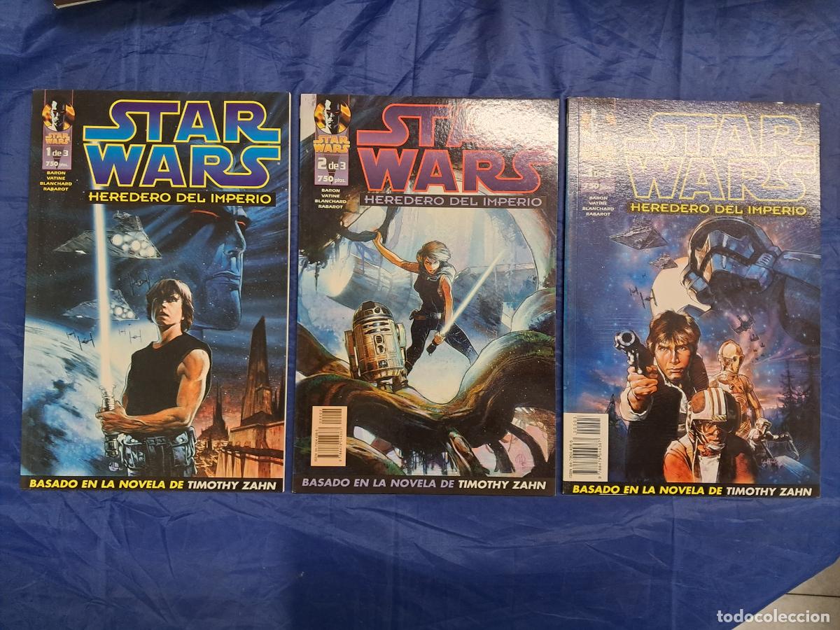 C&oacute;mics: Star Wars. Heredero del Imperio. 3 tomos. Completa. CPB - Foto 1