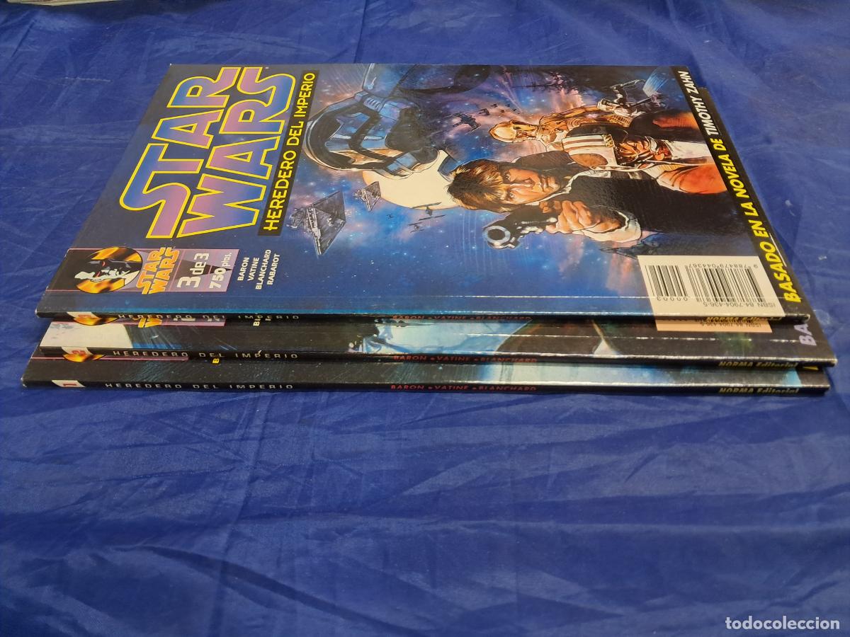 C&oacute;mics: Star Wars. Heredero del Imperio. 3 tomos. Completa. CPB - Foto 1