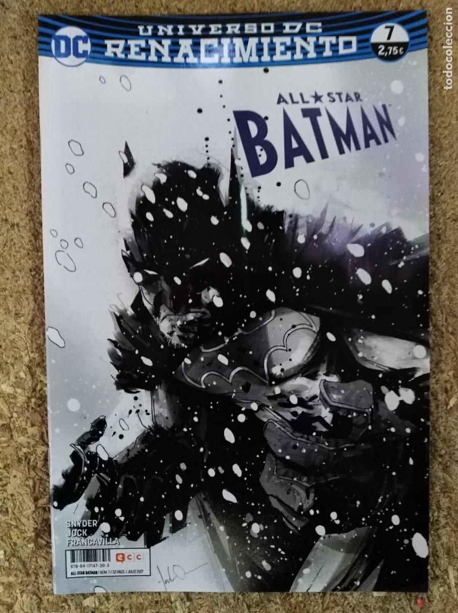 C&oacute;mics: DC Renacimiento. All Star Batman num.7 . DC Comics. ECC