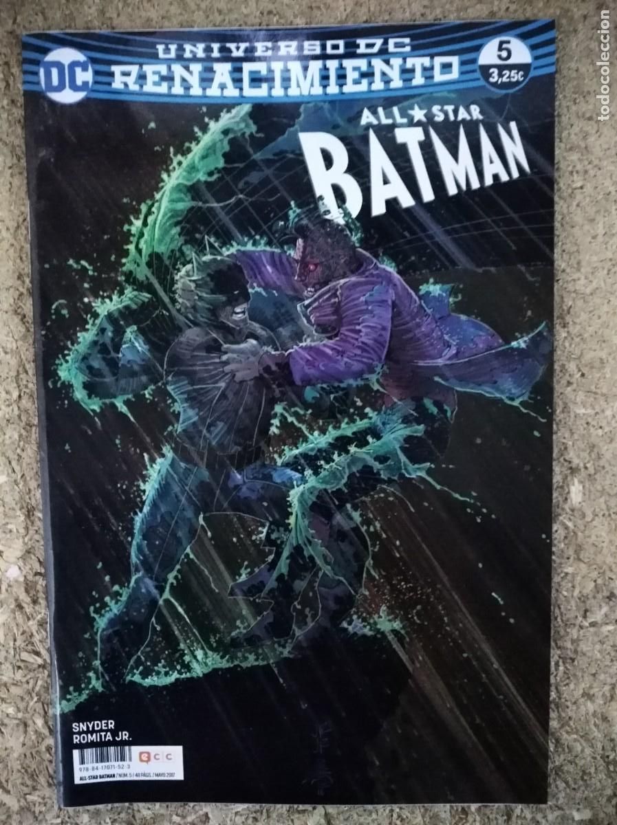 C&oacute;mics: DC Renacimiento. All Star Batman num.5 . DC Comics. ECC