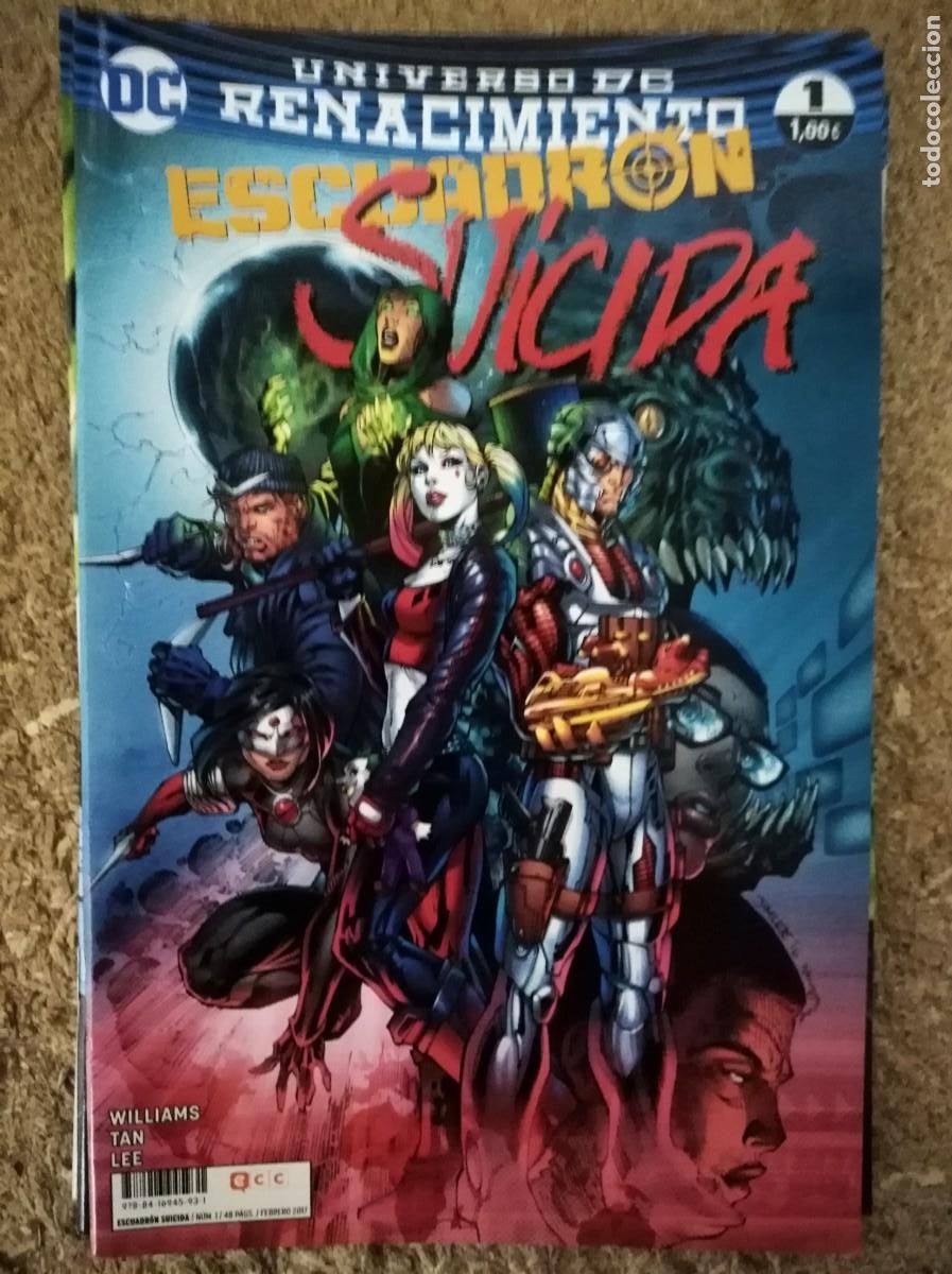C&oacute;mics: DC Renacimiento. Escuadron Suicida num.1 . DC Comics. ECC