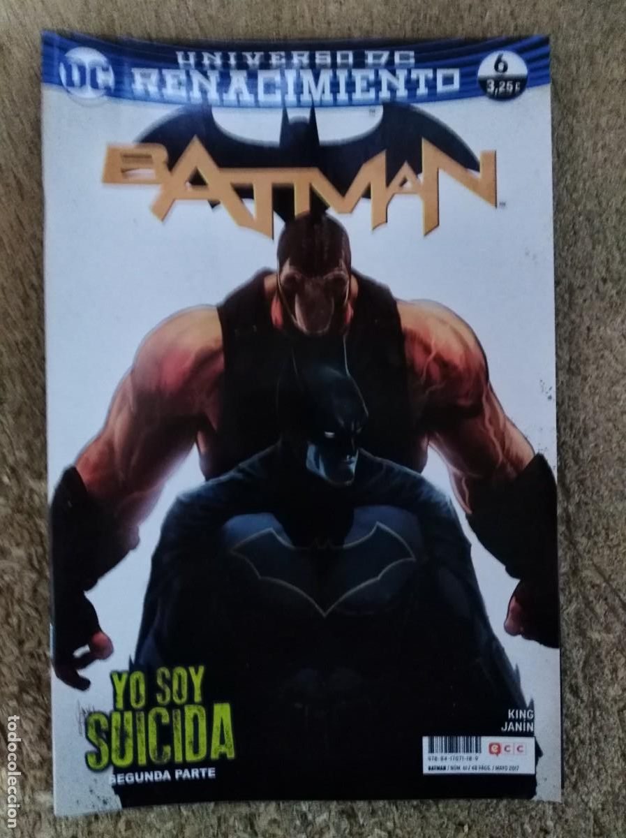 C&oacute;mics: DC Renacimiento. Batman num.6 . DC Comics. ECC - Foto 1