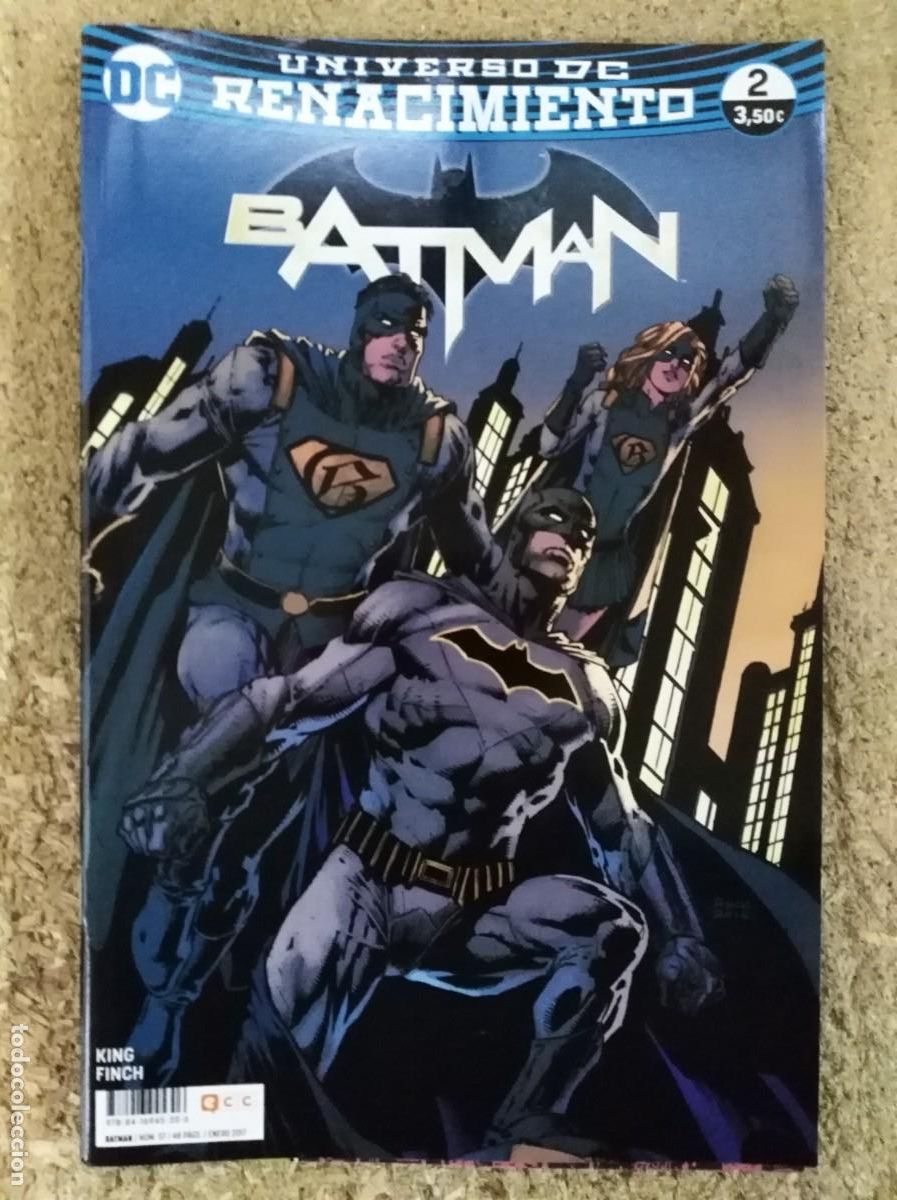 C&oacute;mics: DC Renacimiento. Batman num.2 . DC Comics. ECC - Foto 1