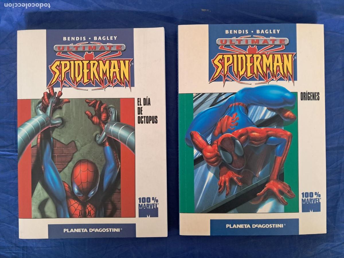 C&oacute;mics: Ultimate Spiderman. Planeta. 2 numeros. Completa. CPB - Foto 1