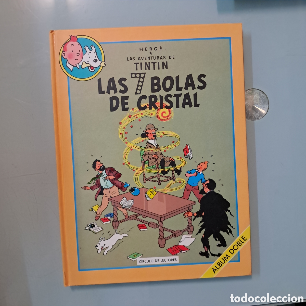 C&oacute;mics: Tintin, Las 7 bolas de cristal, C&iacute;rculo de Lectores - Foto 1