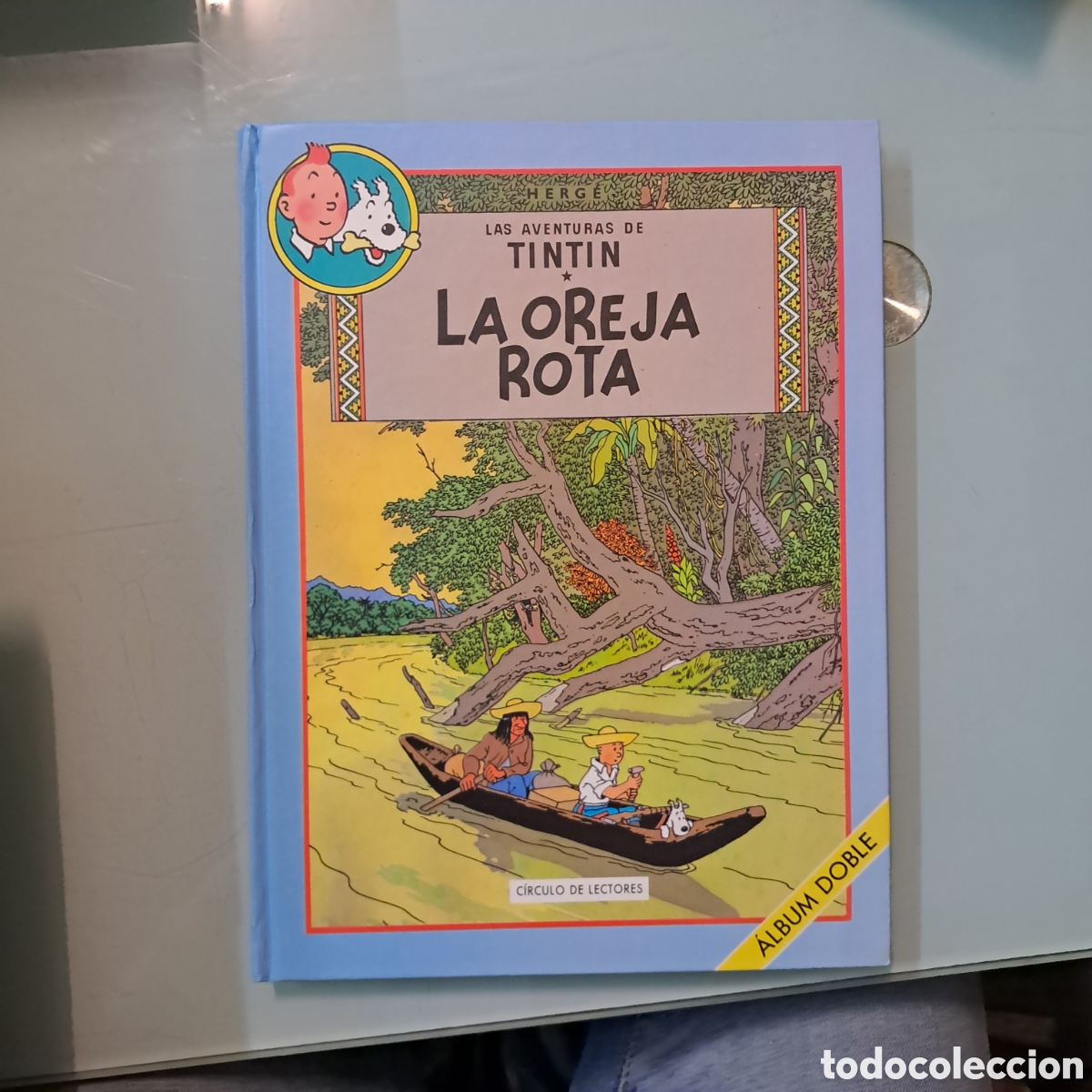 C&oacute;mics: Tintin, La.oreja Rota, C&iacute;rculo de Lectores - Foto 1