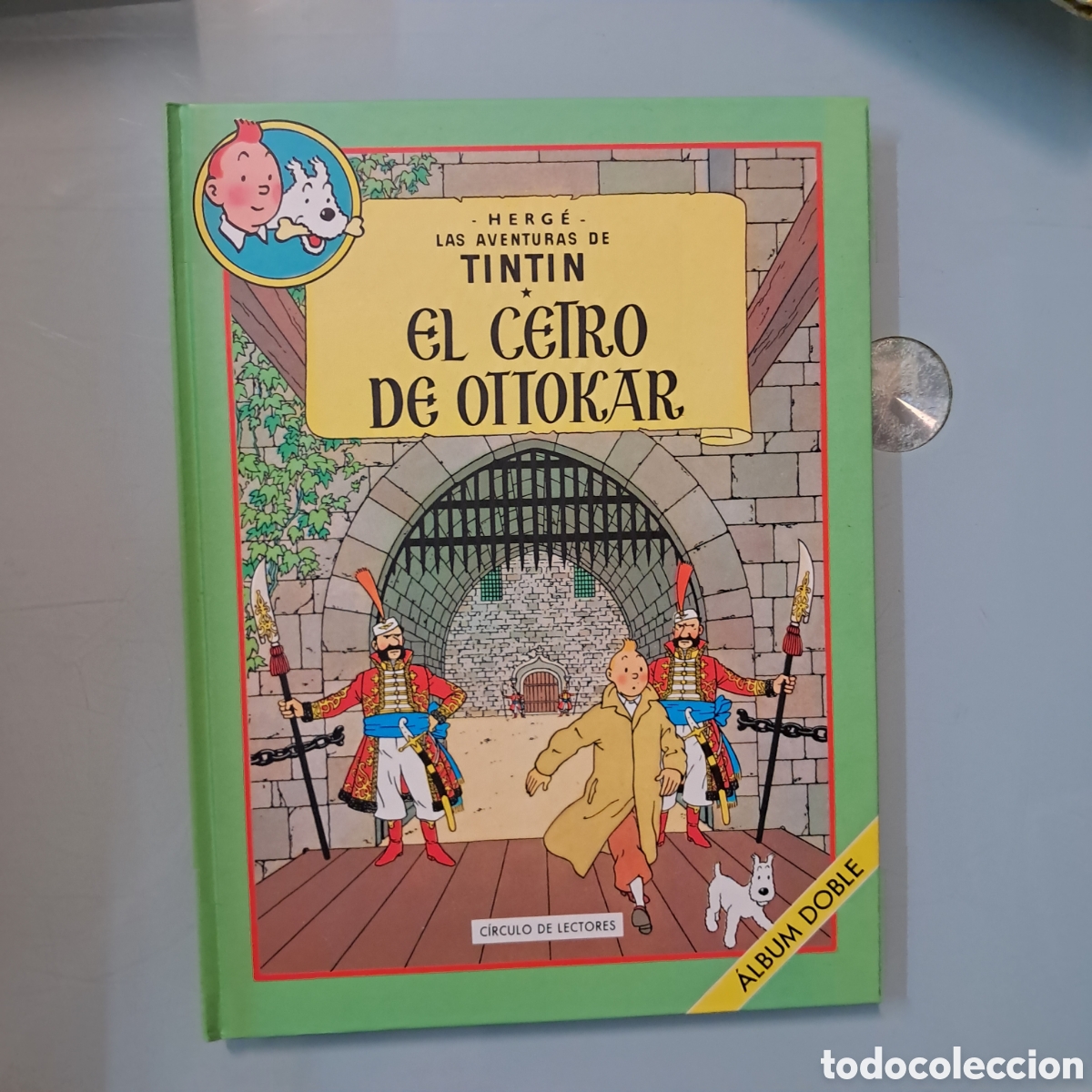C&oacute;mics: Tintin, El cetro de Ottokar, C&iacute;rculo de Lectores - Foto 1