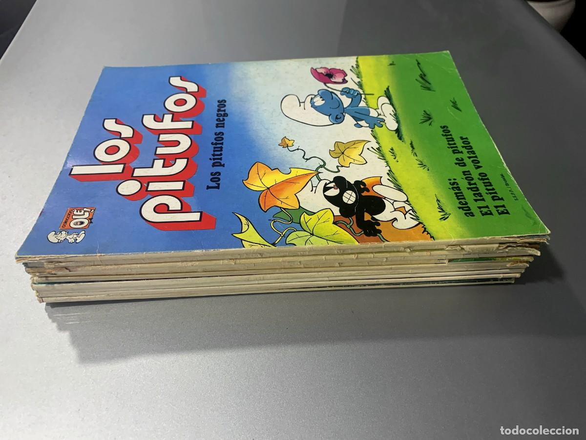 C&oacute;mics: LOS PITUFOS. COLECCI&Oacute;N OL&Eacute;. 11 EJEMPLARES - Foto 12