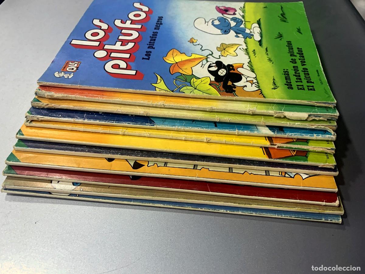 C&oacute;mics: LOS PITUFOS. COLECCI&Oacute;N OL&Eacute;. 11 EJEMPLARES - Foto 15