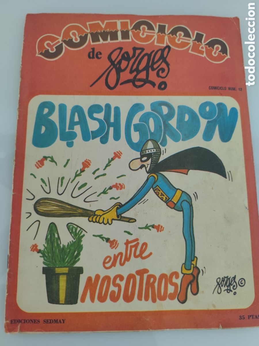 C&oacute;mics: COMICICLO DE FORGES. N&ordm; 12. BLASH GORDON. SEDMAY - Foto 1