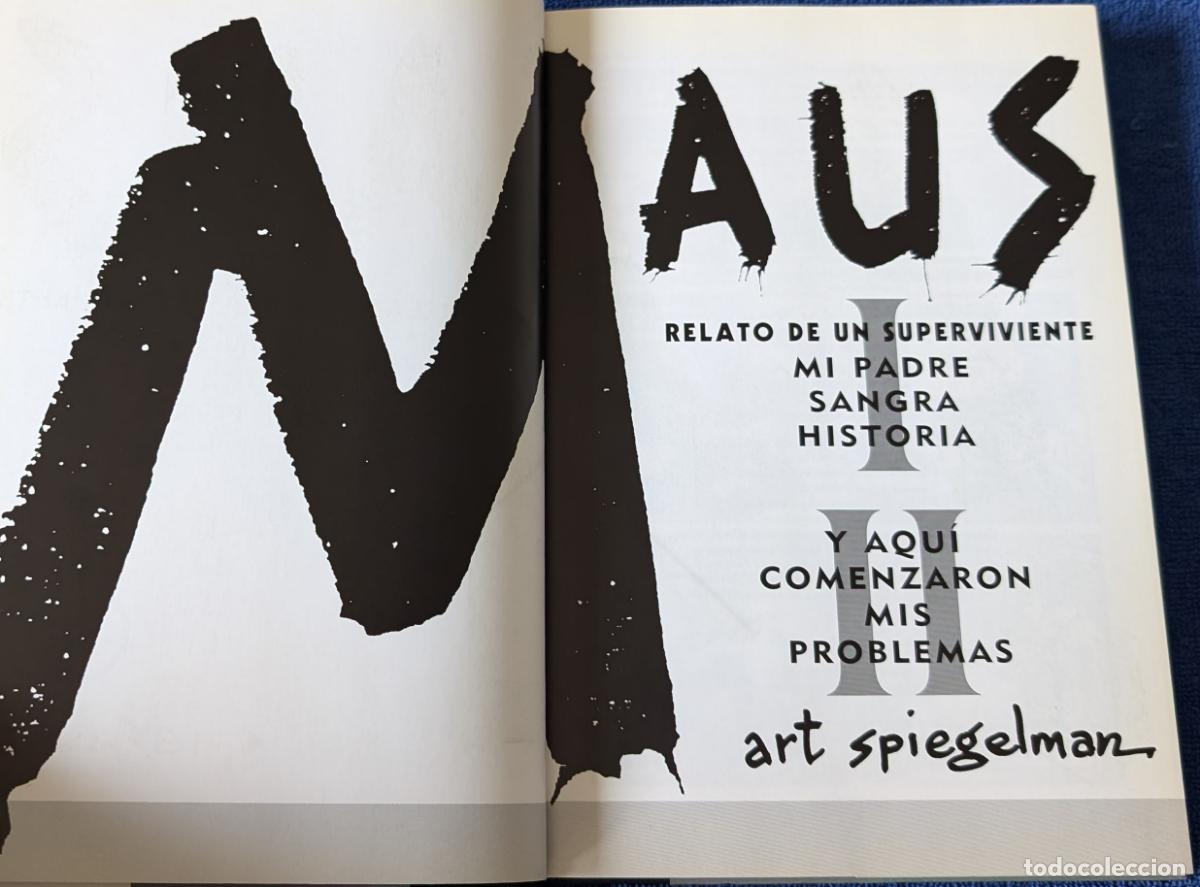 C&oacute;mics: Maus - Art Spiegelman - Rerservoir Books - 1&ordm; edici&oacute;n (2014) &iexcl;Impecable! - Foto 3