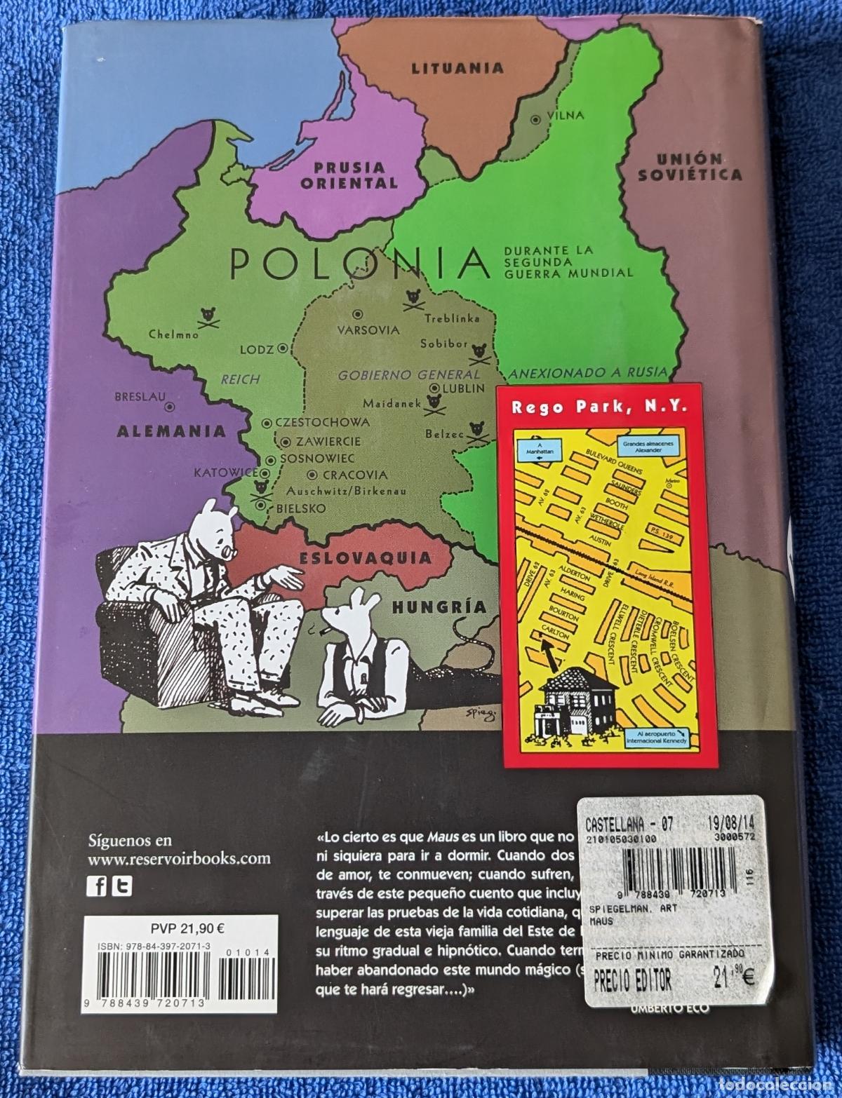 C&oacute;mics: Maus - Art Spiegelman - Rerservoir Books - 1&ordm; edici&oacute;n (2014) &iexcl;Impecable! - Foto 6