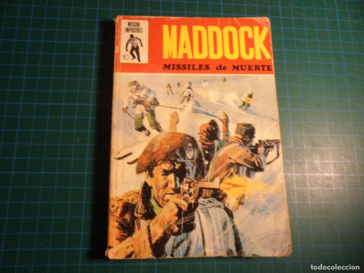 C&oacute;mics: Mision imposible. N&ordm; 10. Maddock. Euredit. Con se&ntilde;ales de uso. - Foto 1