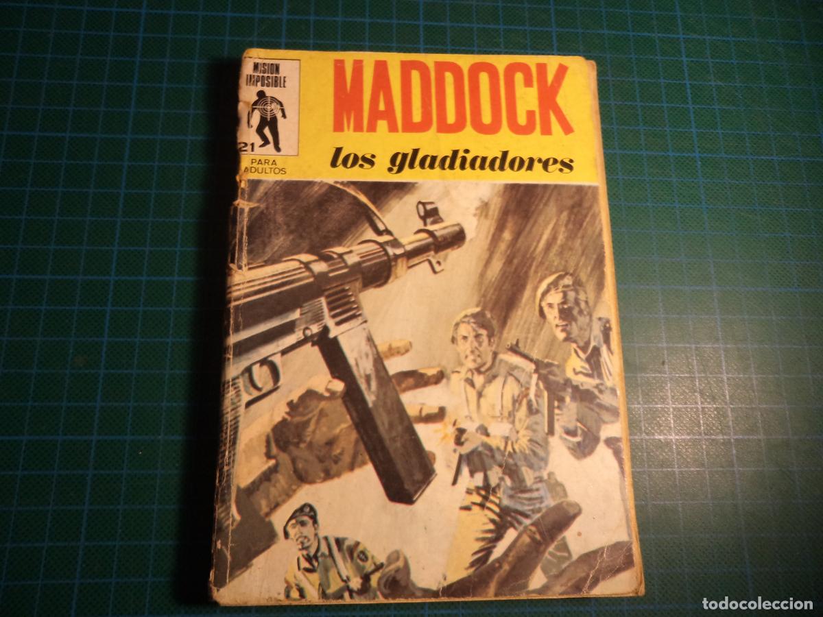 C&oacute;mics: Mision imposible. N&ordm; 21. Maddock. Euredit. Lomo deteriorado. - Foto 1