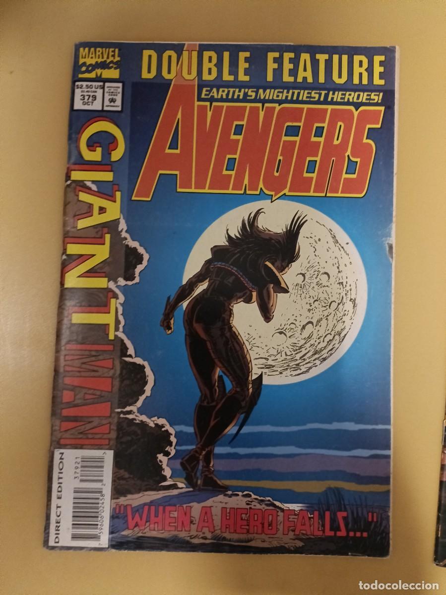 C&oacute;mics: giant man, avengers, marvel comics, double feature - Foto 1