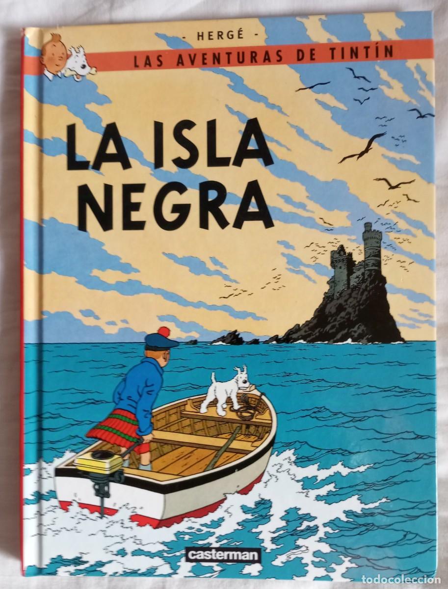 C&oacute;mics: Tint&iacute;n la isla negra casterman pastas duras 2001 - Foto 1