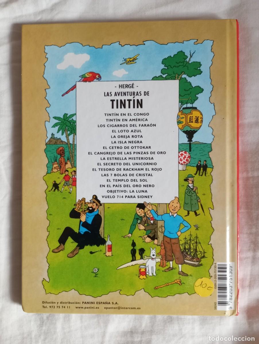 C&oacute;mics: Tint&iacute;n la isla negra casterman pastas duras 2001 - Foto 2