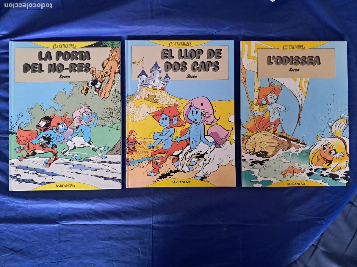 C&oacute;mics: Els Centaures. Barcanova. 3 tomos Completa. Catal&aacute;n. CPB - Foto 1