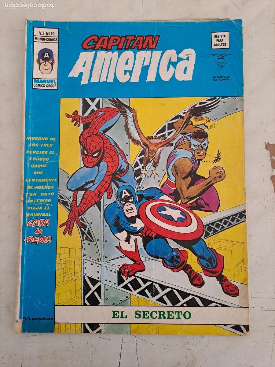C&oacute;mics: Capit&aacute;n America 19 volumen 3, V&eacute;rtice - Foto 1