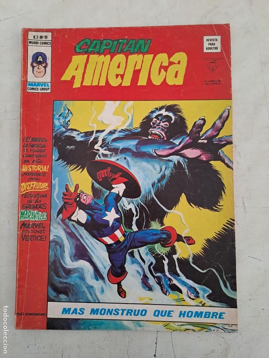 C&oacute;mics: Capit&aacute;n America 18 volumen 3, V&eacute;rtice - Foto 1