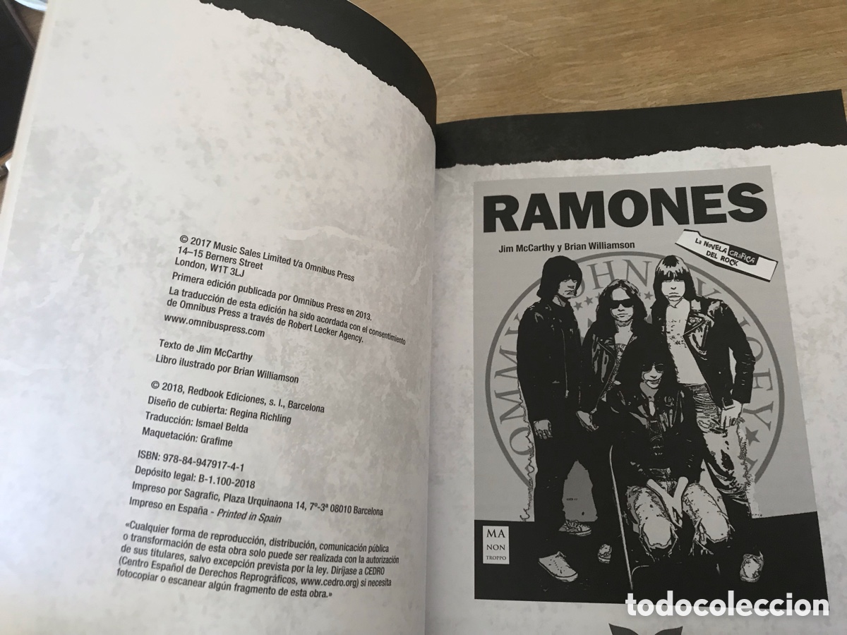C&oacute;mics: Ramones. Jim McCarthy. Ma non troppo - Foto 5