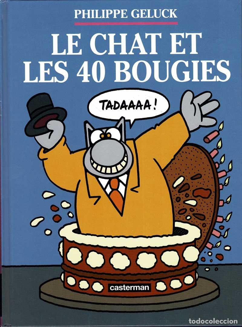 C&oacute;mics: Le chat et les 40 bougies - Philippe Geluck - Foto 1