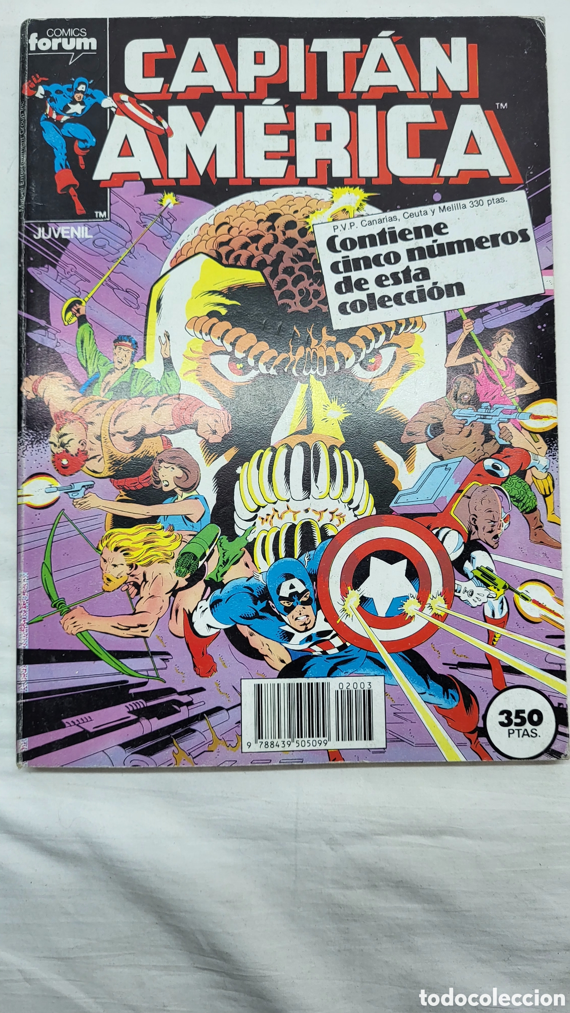 C&oacute;mics: C&oacute;mic Capit&aacute;n Am&eacute;rica - Foto 1