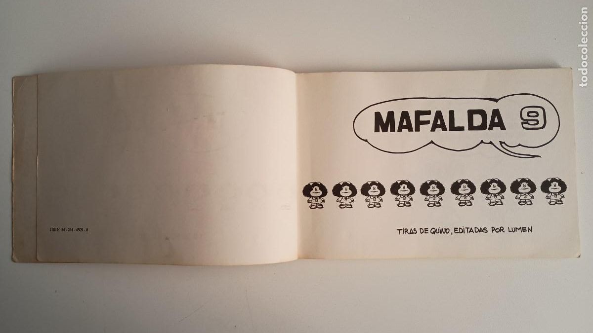 C&oacute;mics: MAFALDA 9 - QUINO - EDITORIAL LUMEN - MARZO 1984 - Foto 2