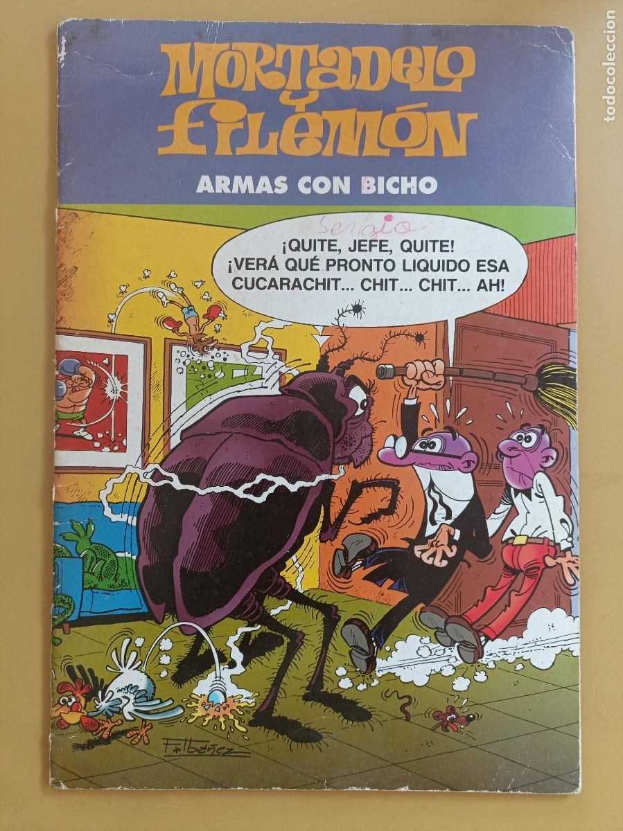 C&oacute;mics: MORTADELO Y FILEM&Oacute;N, ARMAS CON BICHO - Foto 1