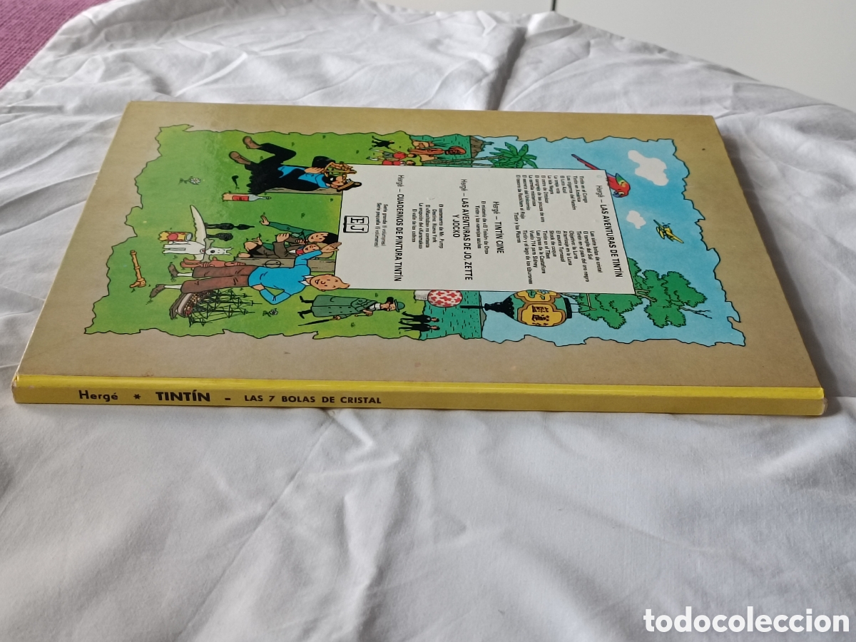 C&oacute;mics: Las 7 bolas de cristal. Las aventuras de Tint&iacute;n. 1982 - Foto 3