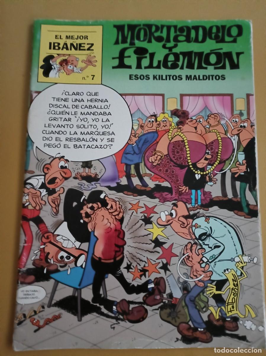 C&oacute;mics: MORTADELO Y FILEMON, N&ordm; 7, ESOS KILITOS MALDITOS - Foto 1