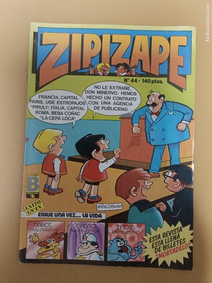 C&oacute;mics: ZIPI ZAPE, N&ordm; 44 EDICONES B - Foto 1