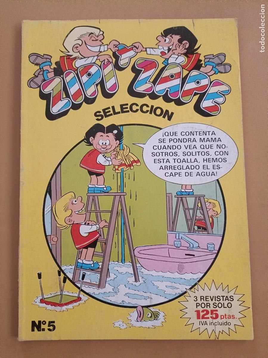 C&oacute;mics: ZIPI Y ZAPE SELECCION, N&ordm; 5 EDICONES B - Foto 1