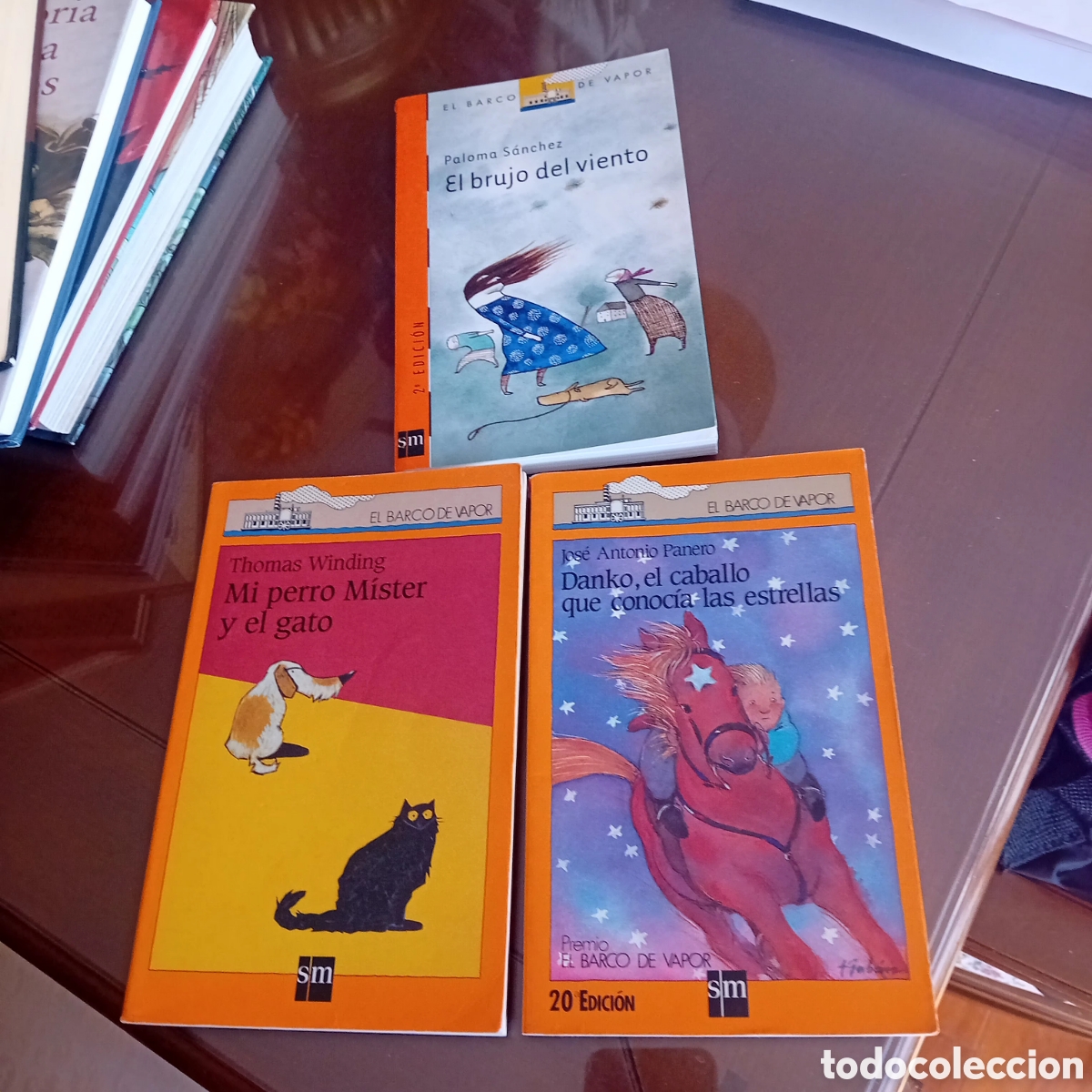 C&oacute;mics: Tres libros del barco vapor