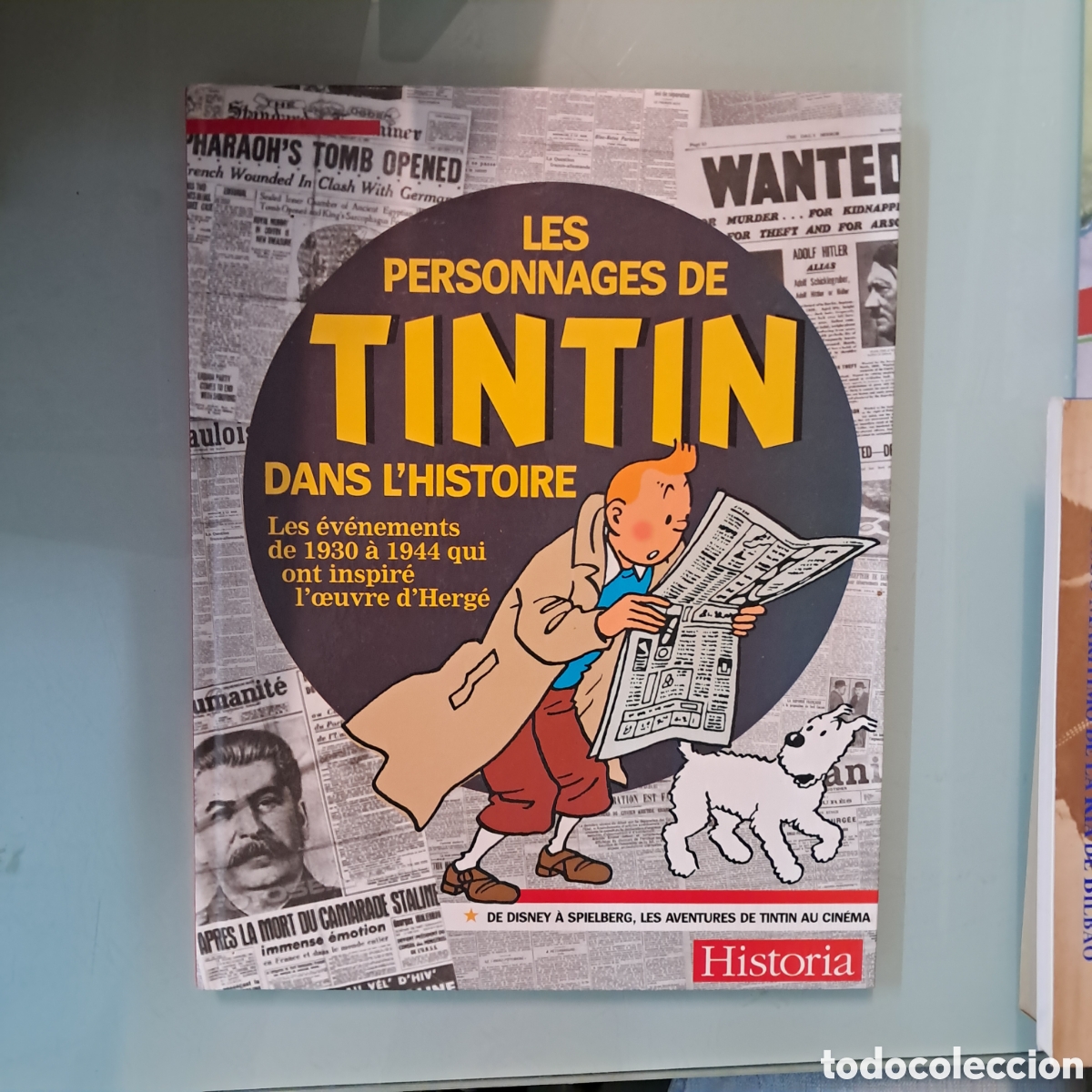 C&oacute;mics: Les personnages de Tintin dando L'histoire