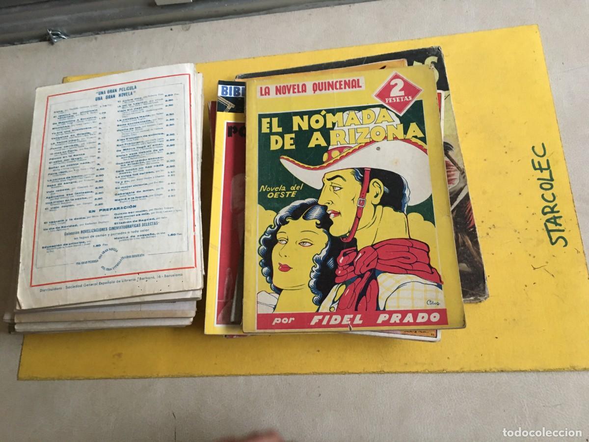 C&oacute;mics: LOTE DE VARIAS NOVELAS, 15 NUMEROS - Foto 11