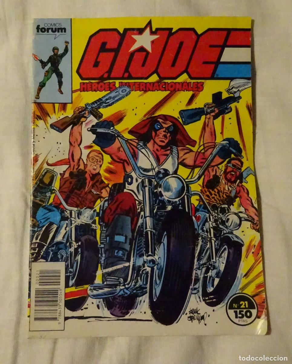 C&oacute;mics: GI JOE H&Eacute;ROES INTERNACIONALES N&ordm; 21, ED. FORUM, 1989 - Foto 1
