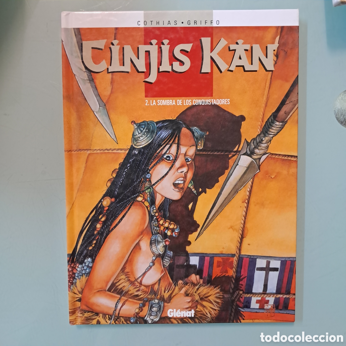 C&oacute;mics: Cothias, Griffo, Cinjis Kan, tom&oacute; 2, Glenat - Foto 1