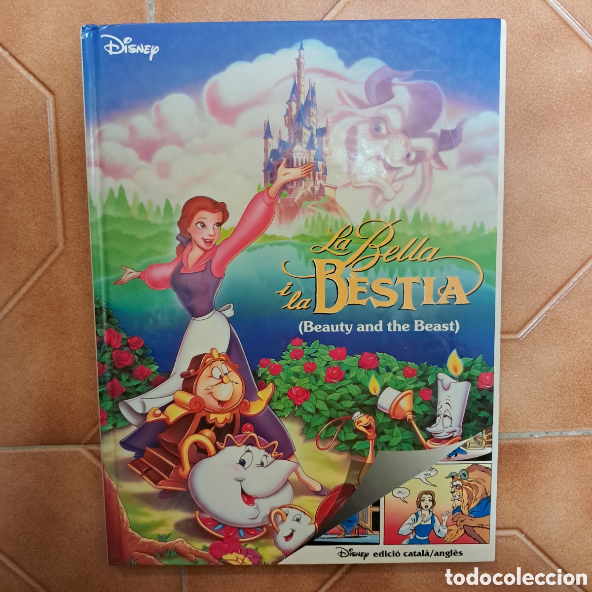C&oacute;mics: LA BELLA Y LA BESTIA . DISNEY EDICI&Ograve; CATAL&Agrave; / ANGL&Egrave;S 1996 - Foto 1