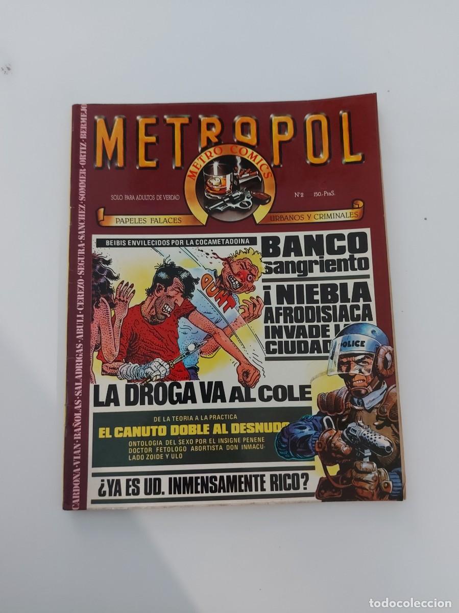 C&oacute;mics: METROPOL N.&ordm; 2 (DE 12). GRAPA. EDICIONES METROPOL S. A. 1983. - Foto 1